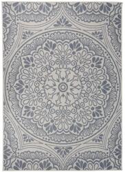 vidaXL kék mintás lapos szövésű kültéri szőnyeg 120 x 170 cm (340830) - vidaxl