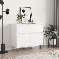 vidaXL 2 db fehér szerelt fa tálalószekrény 40 x 35 x 70 cm (831149) - vidaxl