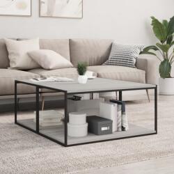 vidaXL 4 db szürke sonoma színű szerelt fa fali polc 80 x 50 x 1, 5 cm (838281)