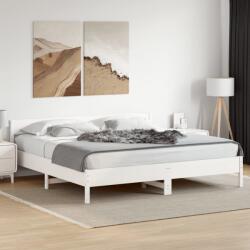 vidaXL fehér tömör fenyőfa ágy matrac nélkül 180 x 200 cm (3216213)