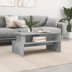 vidaXL betonszürke szerelt fa dohányzóasztal 90 x 55 x 42, 5 cm (834281) - vidaxl
