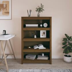 vidaXL mézbarna tömör fenyőfa faliszekrény 80 x 35 x 126 cm (821687)