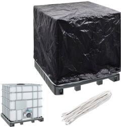 vidaXL IBC tartály takaróponyva 8 fűzőlyukkal 116 x 100 x 120 cm (41644)