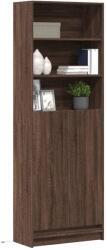 vidaXL barna tölgy szerelt fa magasszekrény LED-ekkel 69x32, 5x200 cm (3307911)