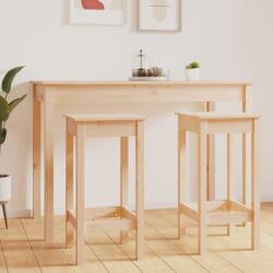 vidaXL 2 db tömör fenyőfa bárszék 40 x 40 x 78 cm (822137)