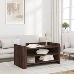 vidaXL barna tölgy színű szerelt fa dohányzóasztal 100 x 50 x 50 cm (848352) - vidaxl