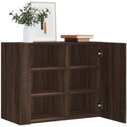 vidaXL barna tölgy színű szerelt fa fali szekrény 75 x 35 x 60 cm (848429)
