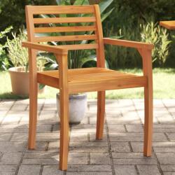 vidaXL 8 db tömör akácfa kerti szék 59x55x85 cm (3217204) - vidaxl