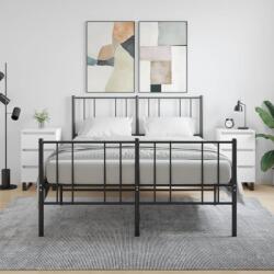vidaXL 2 db fehér szerelt fa éjjeliszekrény 40 x 35 x 69 cm (826941)