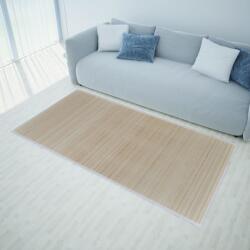vidaXL 4 db téglalap alakú természetes bambuszszőnyeg 120 x 180 cm (278745) - vidaxl