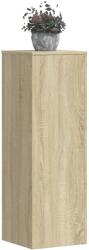 vidaXL 2 db sonoma tölgy szerelt fa növénytartó állvány 33x33x100 cm (3307884)