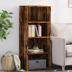 vidaXL füstös tölgy színű szerelt fa magasszekrény 50 x 41 x 124 cm (846401) - vidaxl
