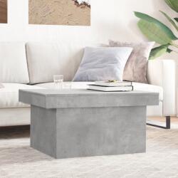 vidaXL betonszürke szerelt fa dohányzóasztal 100 x 55 x 40 cm (840873) - vidaxl