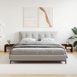vidaXL 2 db füstös tölgy színű szerelt fa éjjeliszekrény 40x30x30 cm (815238)