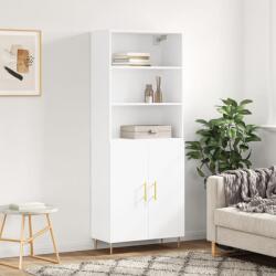 vidaXL fehér szerelt fa magasszekrény 69, 5 x 34 x 180 cm (3189237)