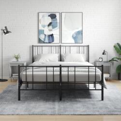 vidaXL 2 db szürke sonoma színű éjjeliszekrény 40 x 35 x 50 cm (830729)