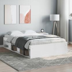 vidaXL kis kétszemélyes fehér ágykeret 120 x 190 cm (3203894)