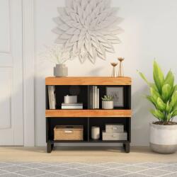 vidaXL tömör akácfa tálalószekrény 85 x 33 x 75 cm (352898)