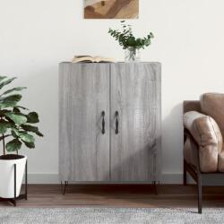 vidaXL szürke sonoma színű szerelt fa tálalószekrény 69, 5 x 34 x 90 cm (827722)