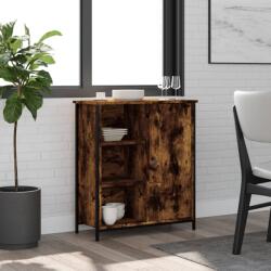 vidaXL füstös tölgy színű szerelt fa tálalószekrény 70 x 30 x 80 cm (835496)