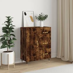 vidaXL füstös tölgy színű szerelt fa tálalószekrény 69, 5 x 34 x 90 cm (827897)