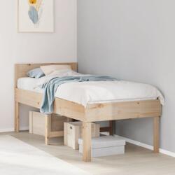 vidaXL tömör fenyőfa ágy matrac nélkül 90 x 200 cm (855738)