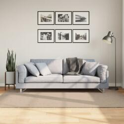 vidaXL HUARTE homokszínű rövid szálú puha és mosható szőnyeg 140x200cm (375058)