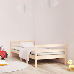 vidaXL tömör fenyő ágykeret matrac nélkül 80 x 200 cm (821629)