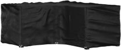vidaXL L-alakú kerti bútorhuzat 12 fűzőlyukkal 185 x 185 x 90 cm (319314) - vidaxl