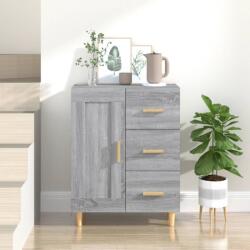 vidaXL szürke sonoma színű szerelt fa tálalószekrény 69, 5 x 34 x 90 cm (817370)