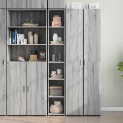 vidaXL szürke sonoma színű szerelt fa magasszekrény 30 x 41 x 185 cm (846416) - vidaxl