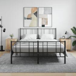 vidaXL 2 db sonoma tölgy színű szerelt fa éjjeliszekrény 40x40x50 cm (827555)