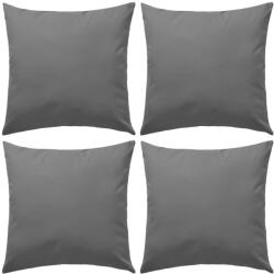 vidaXL 4 db szürke kültéri párna 45 x 45 cm (132303)