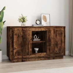 vidaXL füstös tölgy színű szerelt fa tálalószekrény 102x35x60 cm (831882)