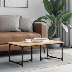 vidaXL sonoma tölgy színű szerelt fa dohányzóasztal 90x50x35 cm (835400)