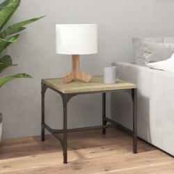 vidaXL sonoma tölgy színű szerelt fa dohányzóasztal 50 x 50 x 35 cm (819398)