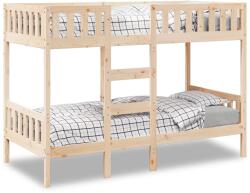 vidaXL tömör fenyőfa emeletes ágy 90x190 cm (3308604)