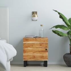 vidaXL tömör akácfa éjjeliszekrény 40 x 33 x 46 cm (345210)