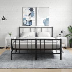 vidaXL 2 db magasfényű fehér szerelt fa éjjeliszekrény 40x35x50 cm (830737)