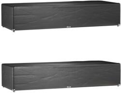 vidaXL 2 db polietilén napozóágyhuzat 12 fűzőlyukkal 205x75x40 cm (3155393) - vidaxl