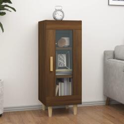 vidaXL barna tölgy színű szerelt fa tálalószekrény 34, 5 x 34 x 90 cm (817428)