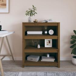 vidaXL mézbarna tömör fenyőfa faliszekrény 80x35x97 cm (821682)
