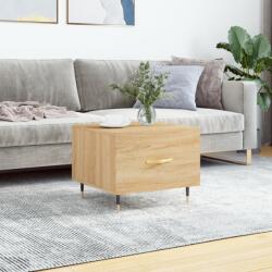 vidaXL sonoma tölgy színű szerelt fa dohányzóasztal 50 x 50 x 40 cm (829354)