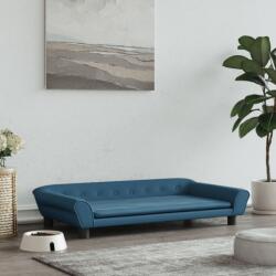 vidaXL kék bársony kutyaágy 100 x 50 x 21 cm (172005) - vidaxl
