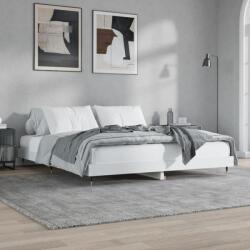 vidaXL fehér szerelt fa ágykeret matrac nélkül 180 x 200 cm (832117)