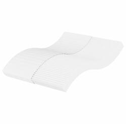 vidaXL fehér H2/H3 keménységű habmatrac 140 x 210 cm (4016634) - vidaxl