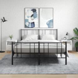 vidaXL 2 db magasfényű fehér szerelt fa éjjeliszekrény 40x35x50 cm (830625)
