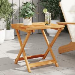 vidaXL tömör akácfa összecsukható kerti asztal 50 x 50 x 50 cm (364893)