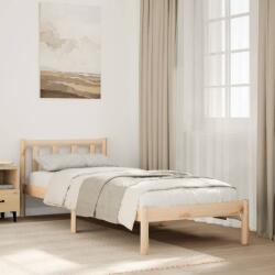 vidaXL tömör fenyőfa extra hosszú ágykeret matrac nélkül 80 x 210 cm (852428)