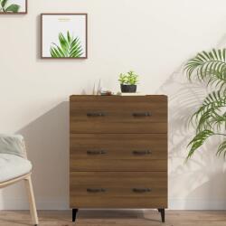 vidaXL barna tölgy színű szerelt fa tálalószekrény 69, 5 x 34 x 90 cm (817350) - vidaxl